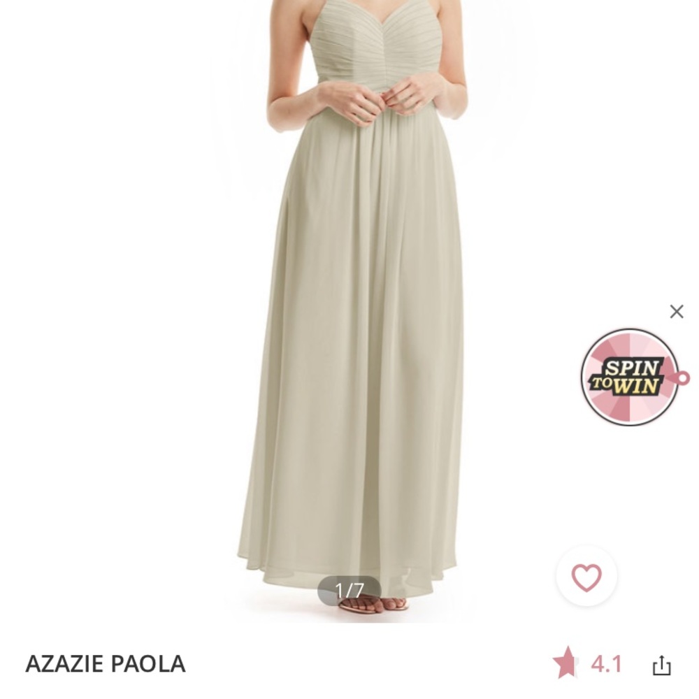 Azazie Paola Bridesmaid Dress in Taupe